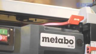 Рейсмус Metabo DH 330 видео обзор