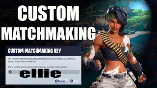 CUSTOM MATCHMAKING EU | FORTNITE LIVE | Girl Gamer | CODE IS IN CHAT