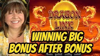BIG WIN SESSION ON DRAGON LINK SLOT MACHINE-POKIES