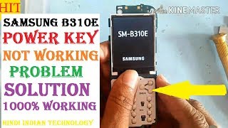 Samsung B310E Power Button Problem Jumper Solution || Samsung B310e Power Button Not Working Problem