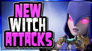 2 NEW WAYS TO USE WITCHES | FROZEN WITCH | Creative Attacks | Clash of Clans