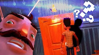 WHO IS REALLY BEHIND THE DOOR IN HELLO NEIGHBOR!?! (Hello Neighbor Beta / Hello Neighbour Gameplay)
