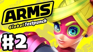 ARMS Global Testpunch Gameplay Part 2 (Nintendo Switch)