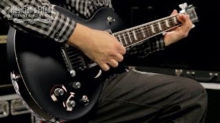ESP James Hetfield Truckster Electric Guitar, Satin Distressed Black