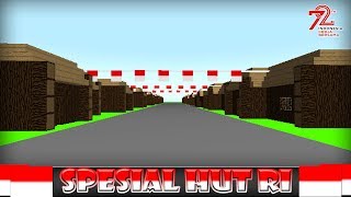 ANIMASI SPESIAL HUT RI KE 72 TAHUN || Minecraft Animation Indonesia