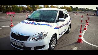 Автошкола.Вся правда о заезде в "бокс"(гараж)