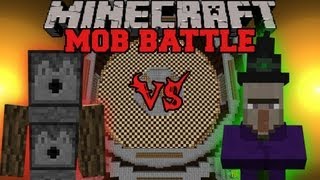 Witch Vs. Arrow Golem - Minecraft Mob Battles