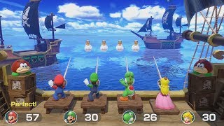 Super Mario Party All Rhythm Minigames Perfect