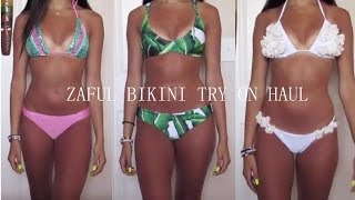 HUGE ZAFUL BIKINI TRY ON HAUL AND REVIEW