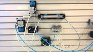Pneumatics circuit (Double-acting Cylinder)
