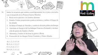 Guía COMIPEMS. Historia. Preguntas  33, 34 Y 35