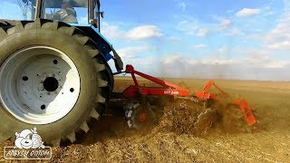 Подготовка поля перед укладкой мульчирующей пленки 25 04 2018
