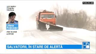 NINSOARE şi LAPOVIŢĂ în toată Moldova.