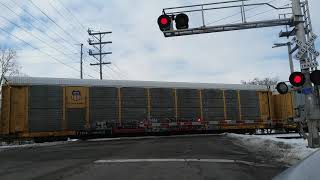 Loud CN auto rack train horn Neenah (Natalie Nightwolf 66K & Collab with Peace Whispers ASMR NINA +)