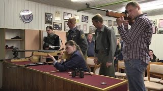 Соревнования по стрельбе из пневматической винтовки прошли в лицее строителей