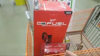 Home Depot Live !!! *New Ridgid 18v Octane Impact Wrench (April 2019)