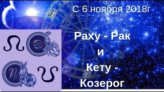 ? Кармические Узлы (Раху и Кету) - Рак -Козерог.