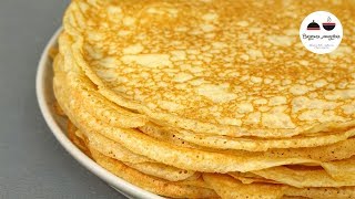 Такие блинчики вы точно еще не пробовали! Очень вкусные БЛИНЫ из черствого ХЛЕБА