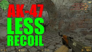 Counter Strike 1.6 Ak-47 Less Recoil Trick | Hack
