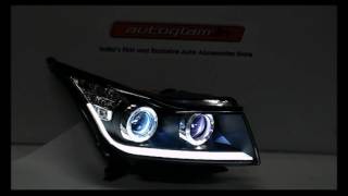 AGCCV4W55K43,Chevrolet Cruze(2009-2016 Model) BMW Style DRL Double Projector Headlights