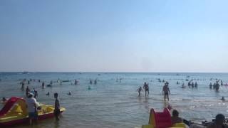 Пляж в Анапе ( Витязево)  30.07.2015