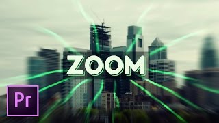 The Best Blurred Zooming Transition Effect - Premiere Pro Tutorial