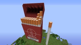 Let's Show Minecraft Piston House Zigarettenschachtel Part 5 + Download