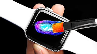 Customizing 40 Apple Watches, Then Giving Them To People!!?⌚ (Giveaway)