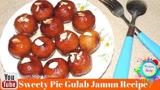 Sweety Pie Gulab Jamun Recipe | Wheat Flour Gulab Jamun Recipe | Deepti Mishra's Holy Special Recipe