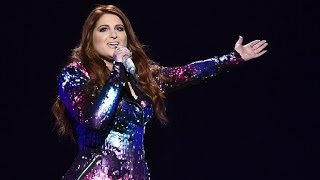 Meghan Trainor Slays 'No' Performance at Billboard Music Awards in Form-Fitting Sequined Dress