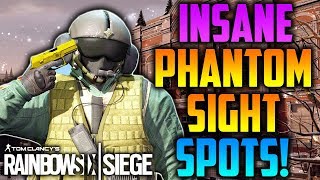 THE BEST HIDING SPOTS, TIPS & TRICKS ON OPERATION PHANTOM SIGHT! - Rainbow Six Siege