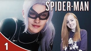 BLACK CAT IS CRAZY! | Spider Man PS4 The Heist DLC Gameplay Walkthrough Part 1