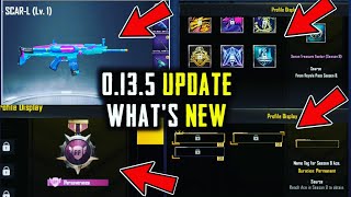 0.13.5 BETA Released | Whats new in PUBG Mobile 0.13.5 Update? New Weapon, RP Season 8