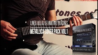 Line 6 Helix / LT / Native Patches | Metallica Cover Pack vol1 (Kirk Hammett / James Hetfield Tone)