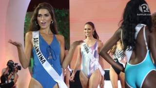 WATCH: Miss Universe 2016 candidates in swimsuit