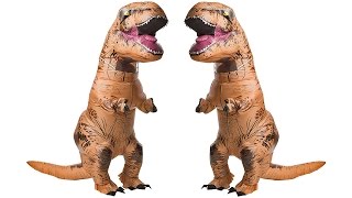 Jurassic World Inflatable T-Rex Costume Review