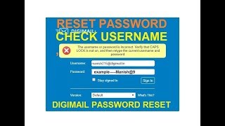 DIGIMAIL OPEN ERROR SOLUTION