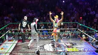 PSYCHO CLOWN, PAGANO Y KARIS LA MOMIA VS MONSTHER CLOWN, MURDER CLOWN Y DAVE THE CLOWN