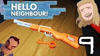 Får Gevär & Röd Nyckel | Hello Neighbor Beta 3 | Del 9 | med Pattan