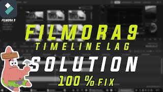 CARA MENGATASI LAG PADA TIME LINE FILMORA 9