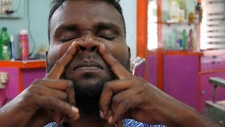ASMR  AWESOME  SELF Nose Massage  | Help for Relax and Sleep,,
