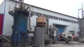 Coconut shell pyrolysis gasifier for bio syngas and charcoal, coconut shell gasification for gas