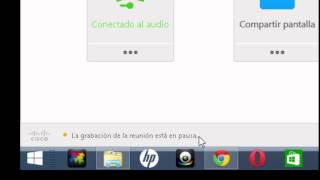 Webex tutorial español