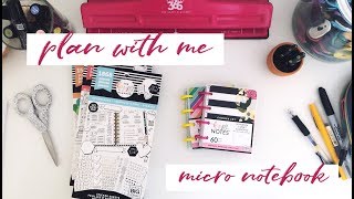Plan With Me - Micro Notebook - Jan. 28 - Feb. 3