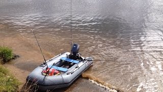 Мотор Yamaha 5 CMHS Ямаха 5лс и лодка Hunter 290 Хантер 290 обкатка