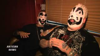 INSANE CLOWN POSSE TALK TILA TEQUILA, AND GATHERING OF THE JUGGALOS 2012