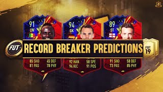 FIFA 19 Record Breaker Predictions FT RB Neuer, RB Vardy, RB Mane