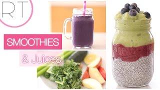 My Current Favorite Smoothies + Juices