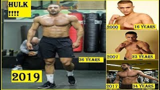 Badr Hari التحول من 16 سنة إلى 35 / Badr Hari transformation 2000 Jusqu'a 2019 Hullllk !!
