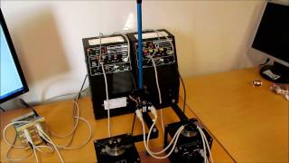 Stabilization of a 2-DoF Inverted Pendulum